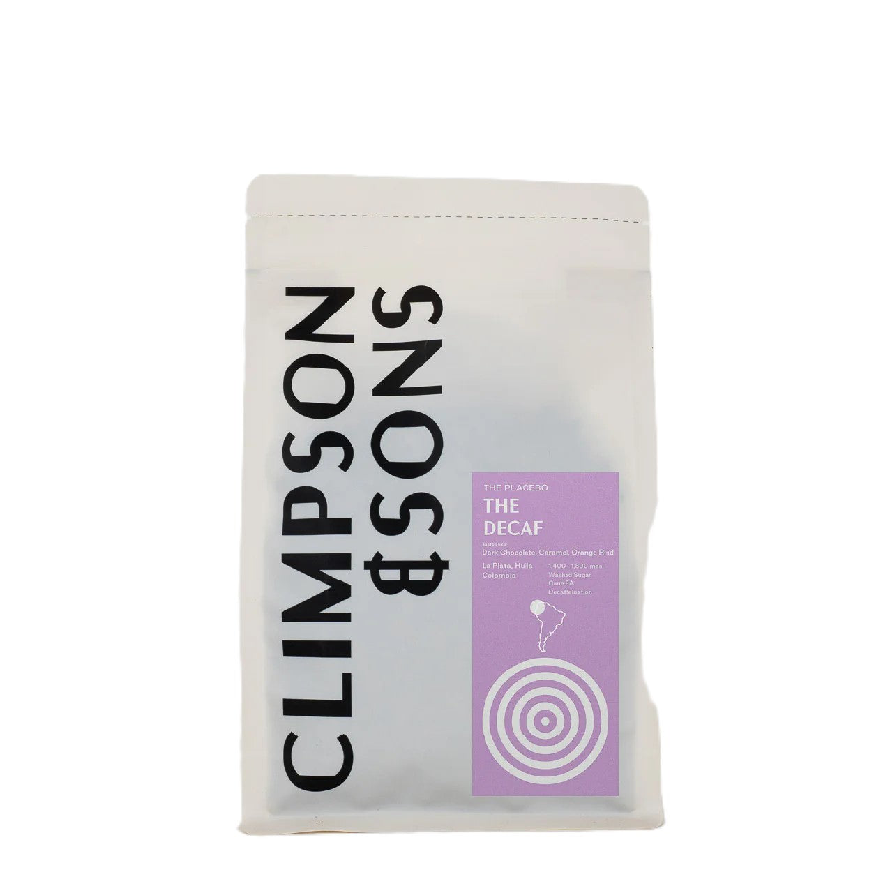 Clement & Pekoe, Climpson & Sons coffee beans, decaf coffee beans