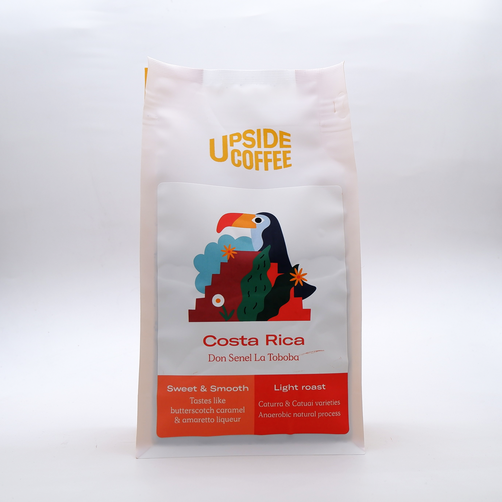 Upside, Costa Rica Don Senel La Toboba Anaerobic Natural Filter 250g