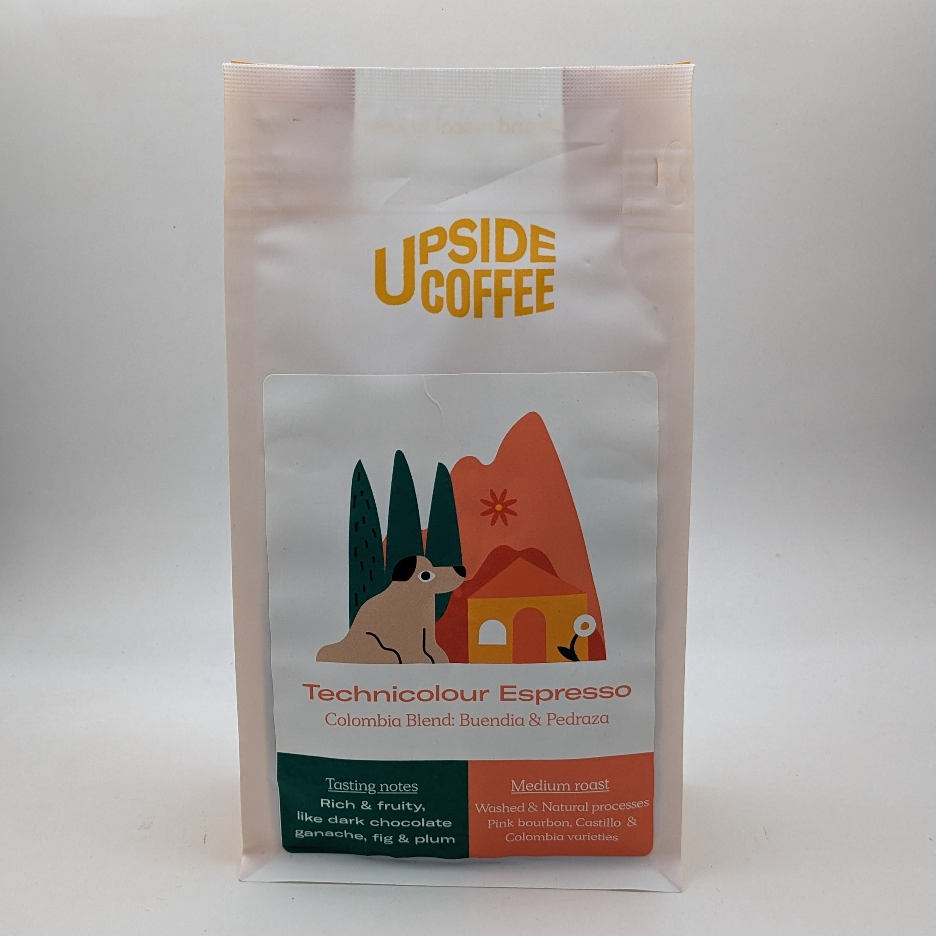 Upside, Technicolour espresso, 250g