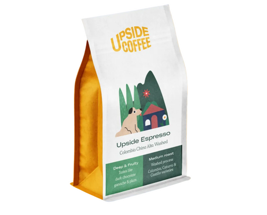 Clement and Pekoe, Upsiode coffee, Coffee, Espresso, Colombia